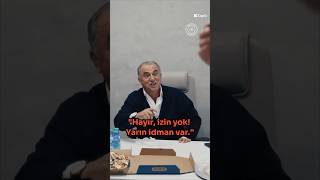 Fatih Terim'den izin isteğine red: \