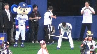 2011.08.02 ドアラ「山形おきたま愛の武将隊」を見て吹き出す。