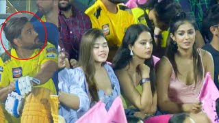 Everyone made fun of IPL Cameraman When he focused Camera on Girls during CSK vs RR Match