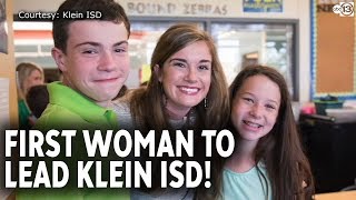 First Female Superintendent at  Klein ISD