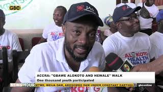 ACCRA: MASSIVE TURN UP FOR GBAWE ALOKOTO AND HEWALE WALK