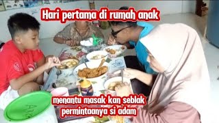 RIUH2 DI DAPUR‼️ ANAK MENANTU  MASAK SEBLAK‼️REQUESNYA ADAM