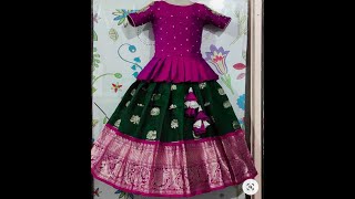 Pattu Langa Collection // Traditional wear //Kids collection