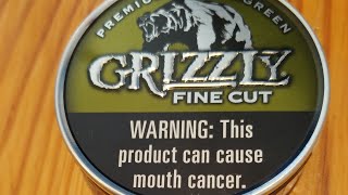 Dip Review! Grizzly fine cut Wintergreen!