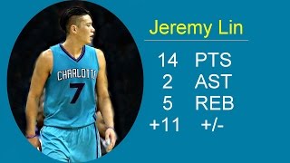 Jeremy Lin Highlights-2015.12.12 Charlotte Hornets vs Boston Celtics