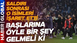 Trabzonspor 2-3 Fenerbahçe | Maç Bitişinde Fenerbahçeli Oyunculara Saldırı Sonrası Çileden Çıktı