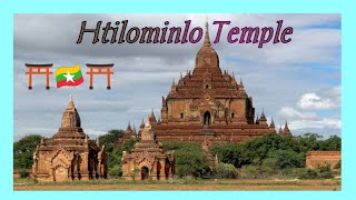 Exploring The:-⛩️ Htilominlo Temple At Bagan⛩️. The Most Spectacular Wonder Of The World In Myanmar.