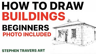 Beginners Drawing Buildings Can Still Be Realistic!