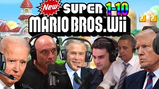 US Presidents Play New Super Mario Bros. Wii 1-10