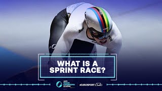 What is a Sprint Race? | 2021 UCI Track Champions League | Eurosport
