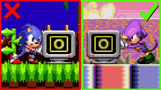 Sonic 1, but IT'S Sonic 1 Chaotix?! 😲 Chaotix in S1F v1.2 😲 Sonic Forever Mods Gameplay