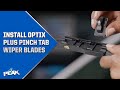 OPTIX PLUS Pinch Tab Windshield Wiper Installation | PEAK Auto