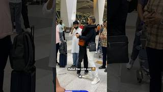 Rahul Dev with son snapped at Delhi AirPort 😍 #rahuldev #trending #dad #bollywood #viralshorts