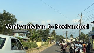 Driving from Vaniyambalam to Neelancheri | 4K | Kerala | India