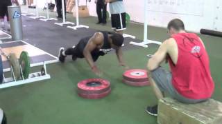 Training for NFL Tryouts at California Strength - 2012