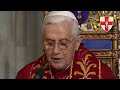 Ansprache Papst Benedikts XVI in Heiligenkreuz Teil1/2