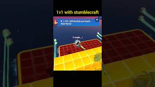 Chill 1v1 with stumblecraft 😖 #stumbleguys #shots