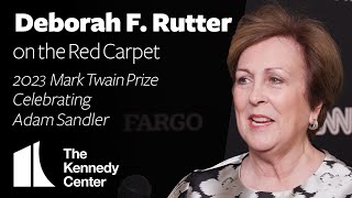Deborah Rutter - 2023 Mark Twain Prize Red Carpet (Adam Sandler)