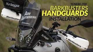 Yamaha Tenere 700 Barkbusters Handguards installation | T7 and XT660 bonus