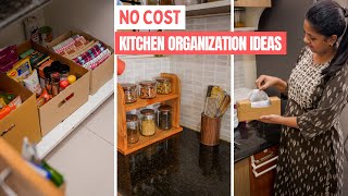 11 No Cost Kitchen Organization Ideas | Organize Your Kitchen for Free