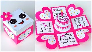 DIY Surprise Birthday greeting card 2023 / Handmade birthday gift box