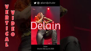 Delain @TivoliVredenburg, Utrecht🇳🇱 February 14, 2020 LIVE vertical video