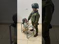 kids dress up as their heroes idf soldiers coming home for purim israel