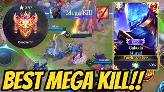 MURAD MEGA KILL 700 STARS SOLOQ 😲 | AoV | 傳說對決 | RoV | Liên Quân Mobile | 펜타스톰