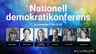 Nationell konferens - internationell utblick