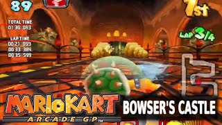 Bowser Cup - Round 3 - Bowser's Castle | Mario Kart Arcade GP | Ep. 23