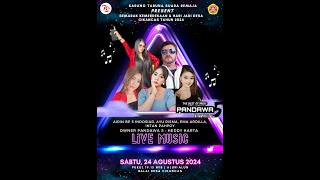 Pandawa Lima Live  Semarak HUT RI Ke-79 dan HUT Desa Cikancas Ke-74  24 Agustus 2024