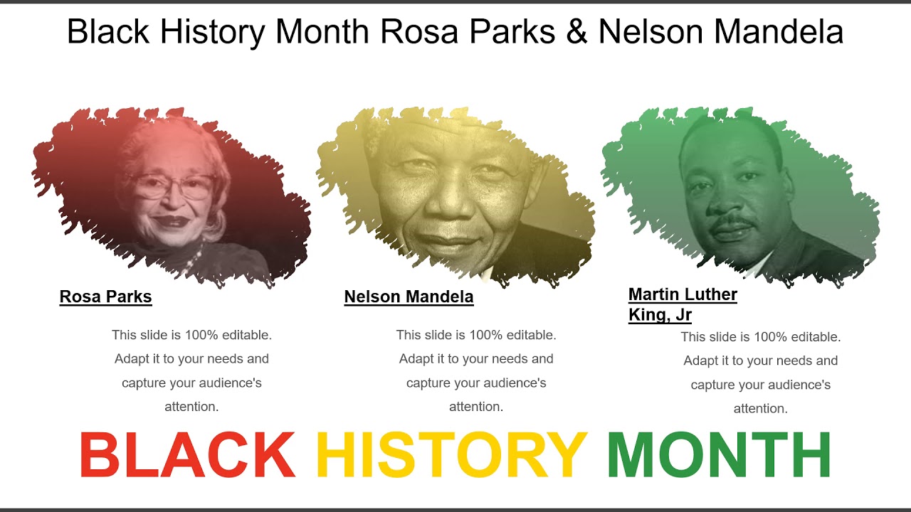 Black History Month PowerPoint Template - YouTube