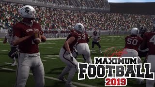 College Football Returns! Maximum Football 2019 Gameplay Trailer!