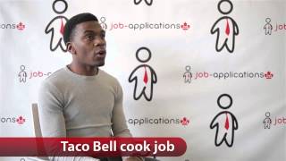 Taco Bell Cook Job