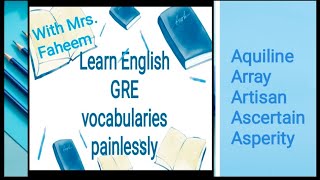 DAY:5, Advanced English Vocabularies for competitive exams. CSS/PMS/PCS/GRE/IELTS