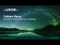 Callum Perry - Student President of Aurora