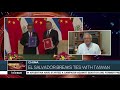 El Salvador and China Begin Diplomatic Relations