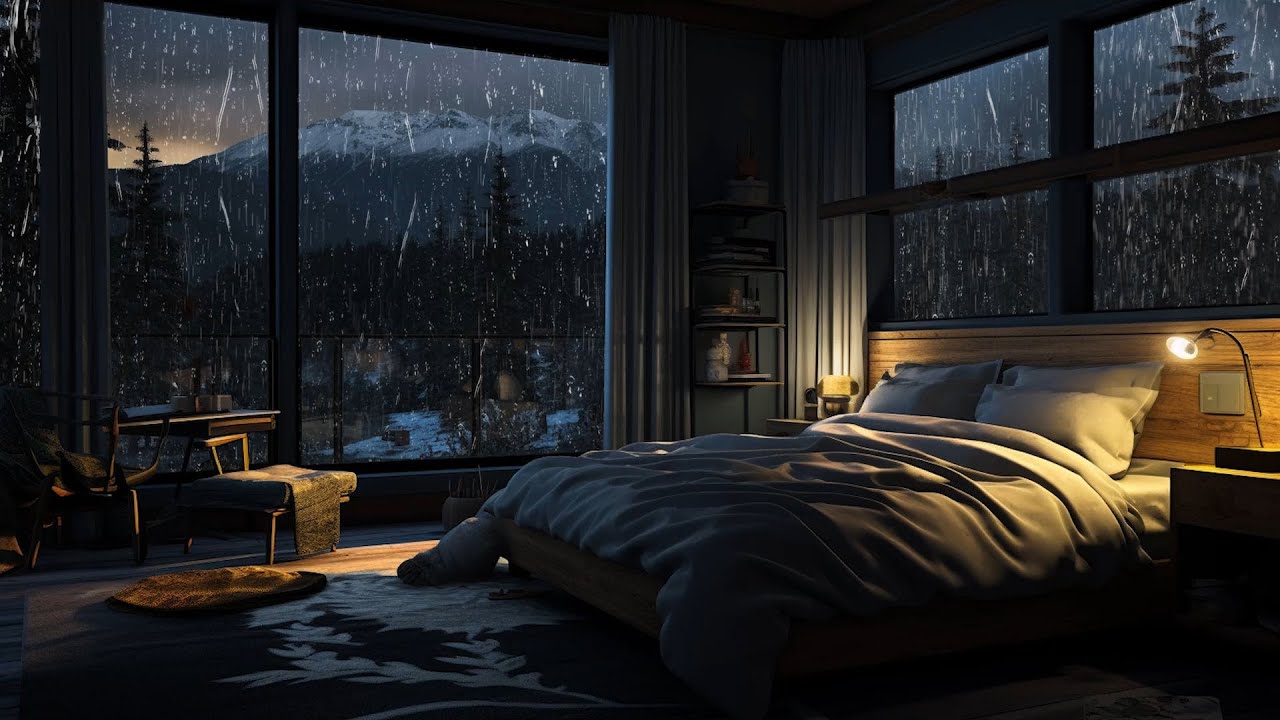 Calm Down In The Bedroom With Rain Sound A Calm Atmosphere That Is