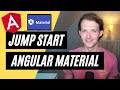 Angular Material Jump Start 🚀