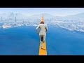 WORLD'S LONGEST TIGHTROPE DEATHRUN! (GTA 5 Funny Moments)