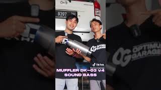 MUFFLER SUARA BASS ADEM PASANG DI XENIA !! Muffler NDK DK-03 v4