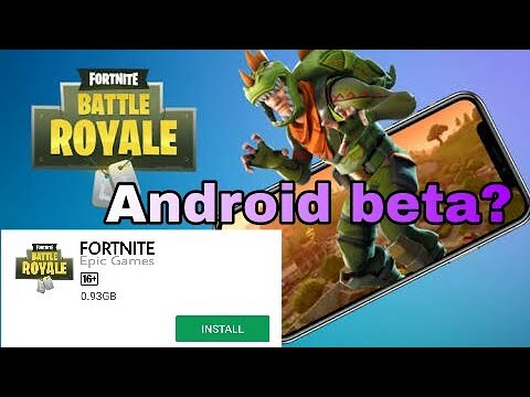 Fortnite Battle Royale On Android ! How To Download Fortnite On Android ...