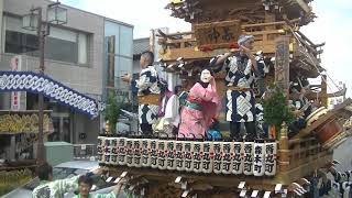 2019香丸町「山車（昼間）」石岡のおまつり(常陸國總社宮例大祭)令和元年