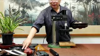 現代國畫入門［3～硯台介紹］How to learn modern Chinese painting? (3～Downfall. Introduction國畫教學視頻