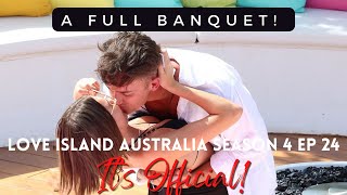 LOVE ISLAND AUSTRALIA SEASON 4 EPISODE 24 RECAP | REVIEW | 1st OFFICIAL COUPLE & 1 COUPLE IS ROCKY!