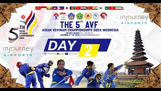 Day 2 the 5th Asian Vovinam Championships 2024