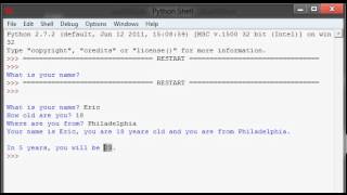 #5 - How to Write/Save Programs in Python
