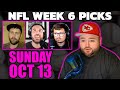 NFL Week 6 Bets With Kyle Kirms Picks Sunday October 13