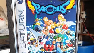 Parodius Deluxe Pack | SEGA SATURN | NTSC-U Long Box