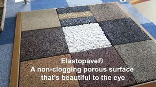 Elastopave® (PU) -  An innovative solution for the construction of paved surfaces